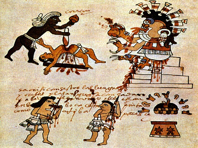 A Brief History Of Human Sacrifice: The Aztecs 