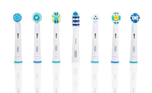 Various electric toothbrush heads for Braun Oral-B electric toothbrush