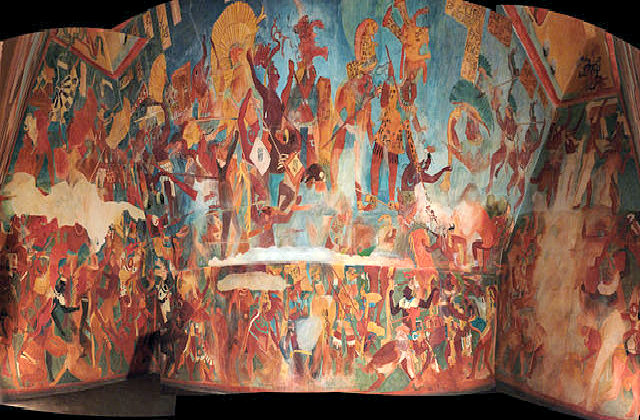 Reproduction_of_Bonampak_murals