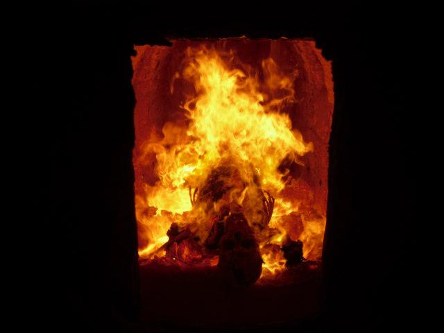 Cremation of a dead body