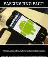 Samsung Phone with Android Robot icon